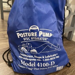 Posture Pump® Dual Deluxe Neck & Back Exercising Cervical Spine Hydrator Pump